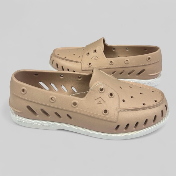 Sperry Women’s Authentic Original Float Boat Shoe Taupe Size 10 Brand New - Picture 3 of 8